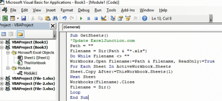 How to COMBINE Multiple Excel WORKBOOKS into One Workbook - Excel Junction