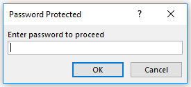 Execution-Password Protected
