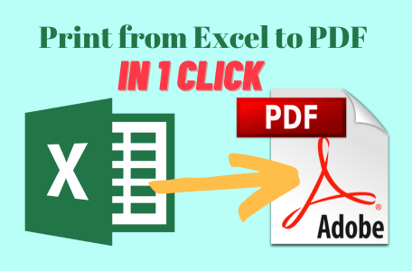 Print from Excel to PDF